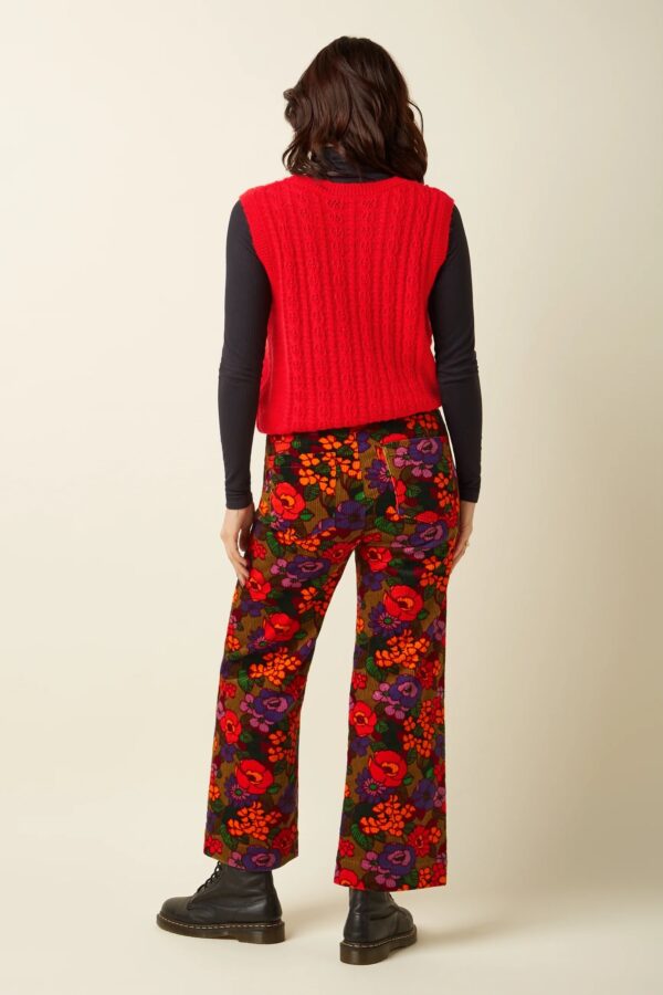 Boxy Spencer Leon - Fiery Red - Afbeelding 3