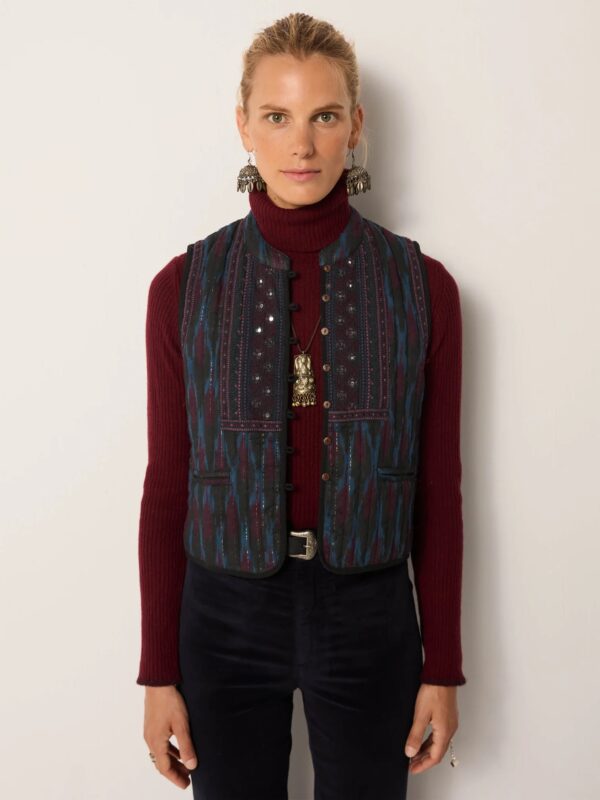 JACKET BENGAL BLUES AMARA - Blauw
