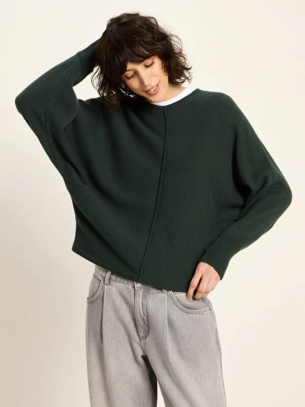 Fledermaus Pullover Gots - bordeaux rood