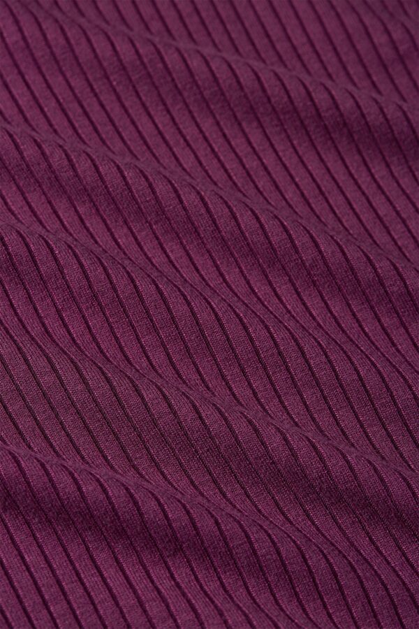 Lili Tee Uni Rib - ­Caspia Purple - Afbeelding 4