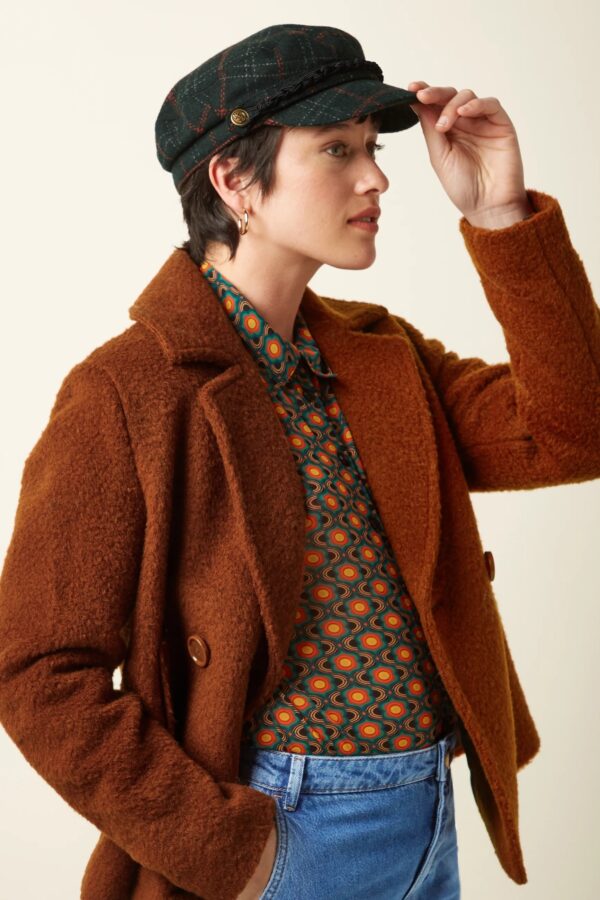 Sailor Cap Tweedy - Sycamore Green - Afbeelding 2