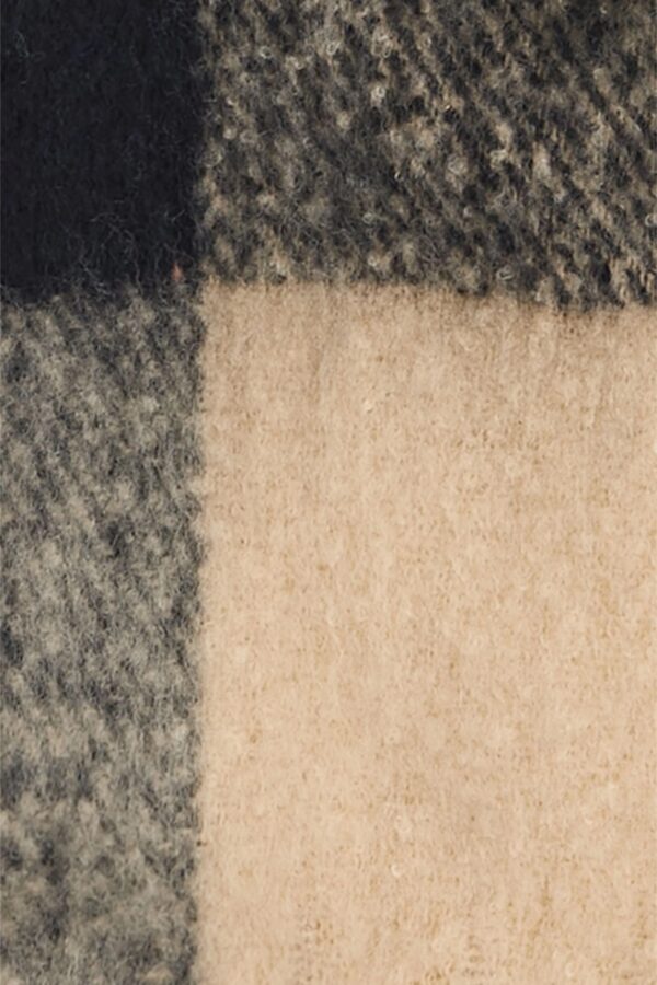 Scarf Check 2-Tone - Zwart - Afbeelding 3
