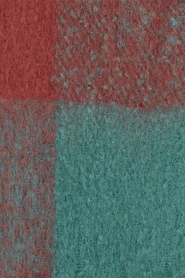 Scarf Check 2-Tone - Rio Red - Afbeelding 3