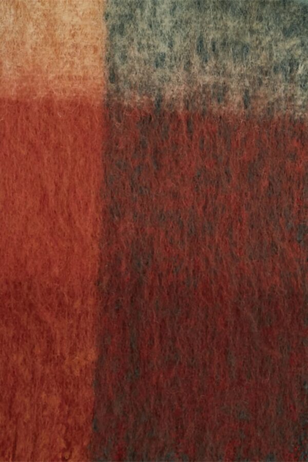 Check Scarf Multi - pine green - Afbeelding 3
