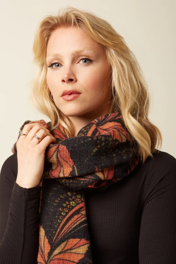 Shimmy Scarf - Zwart
