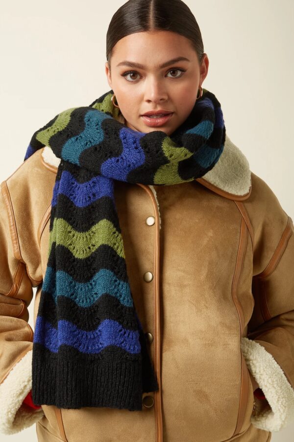 Scarf Botany - Zwart