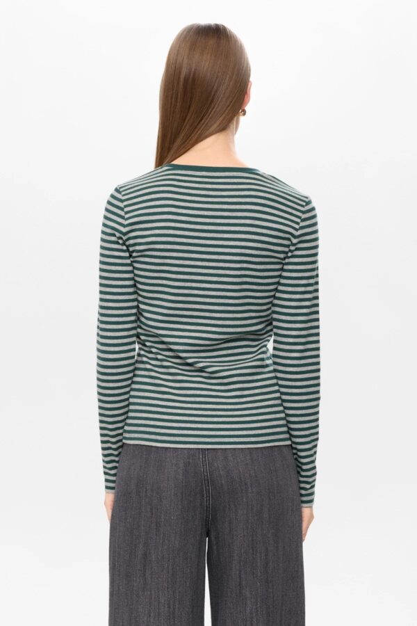 NUMELANY LS BLOUSE - Donkergroen - Afbeelding 2