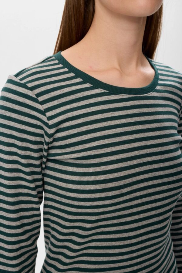 NUMELANY LS BLOUSE - Donkergroen - Afbeelding 5