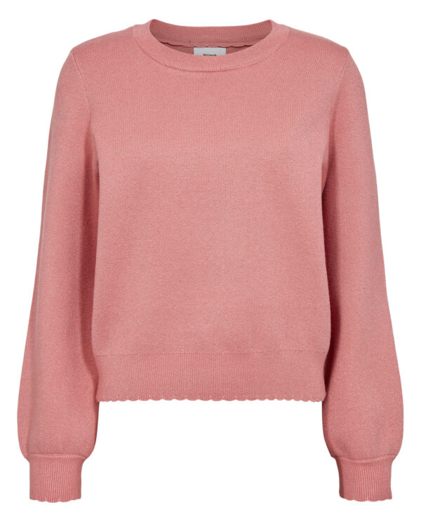 NUBIR SOLID PULLOVER - Roze