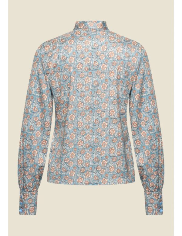 Ruffle Blouse Autumn Bloom - Bloemen print multi - Afbeelding 4