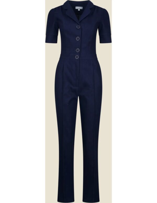 Classic Jumpsuit Dark Denim - donker denim - Afbeelding 5