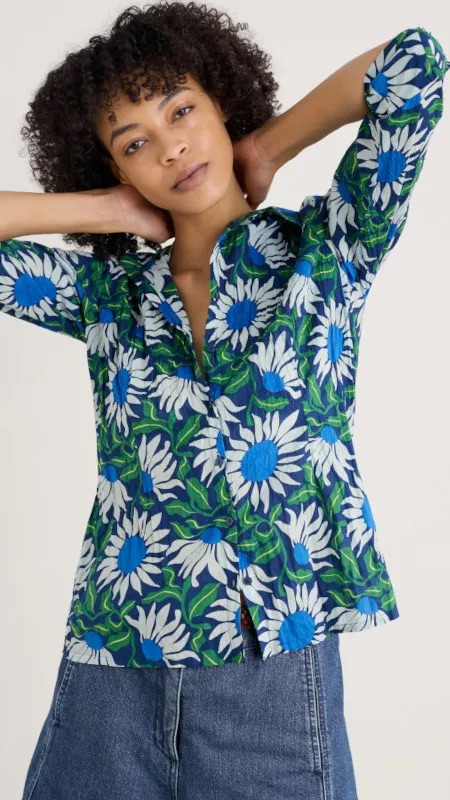 Larissa Shirt - Blauw