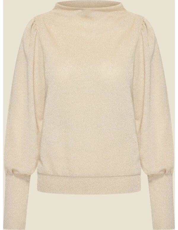 Maya Top Gold Lurex - Goud - Afbeelding 4