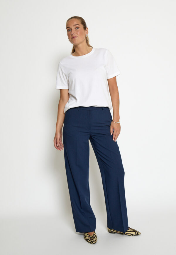 PCGina Straight Pant - Donkerblauw - Afbeelding 3