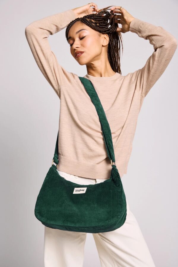 Rosa Bag - Pine Green Corduroy