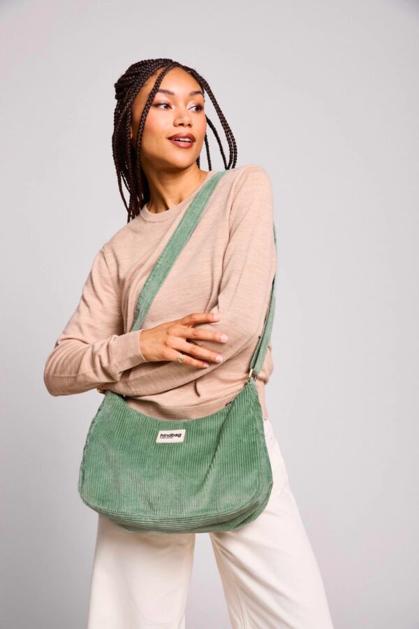Rosa Bag - Mint Groen Corduroy - Afbeelding 3
