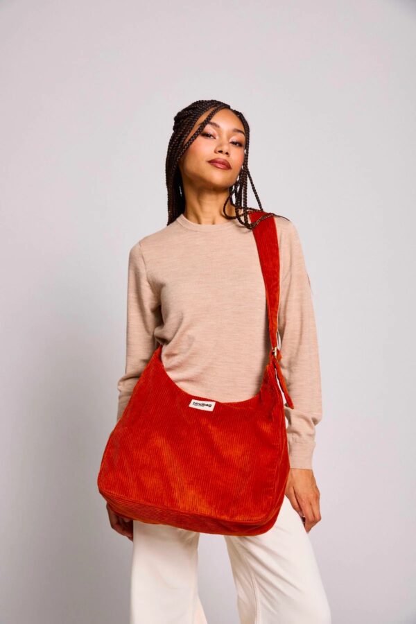 Claire Bag - Brick Corduroy