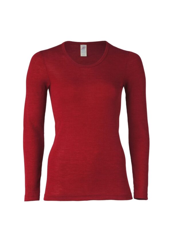 Ladies Shirt LS - Rood