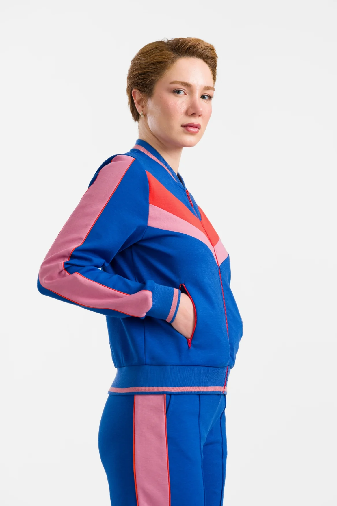 ジャケット・アウター norain.norainbow1985 NORA BOMBER JACKET - Blauw - EigenStijl Arnhem