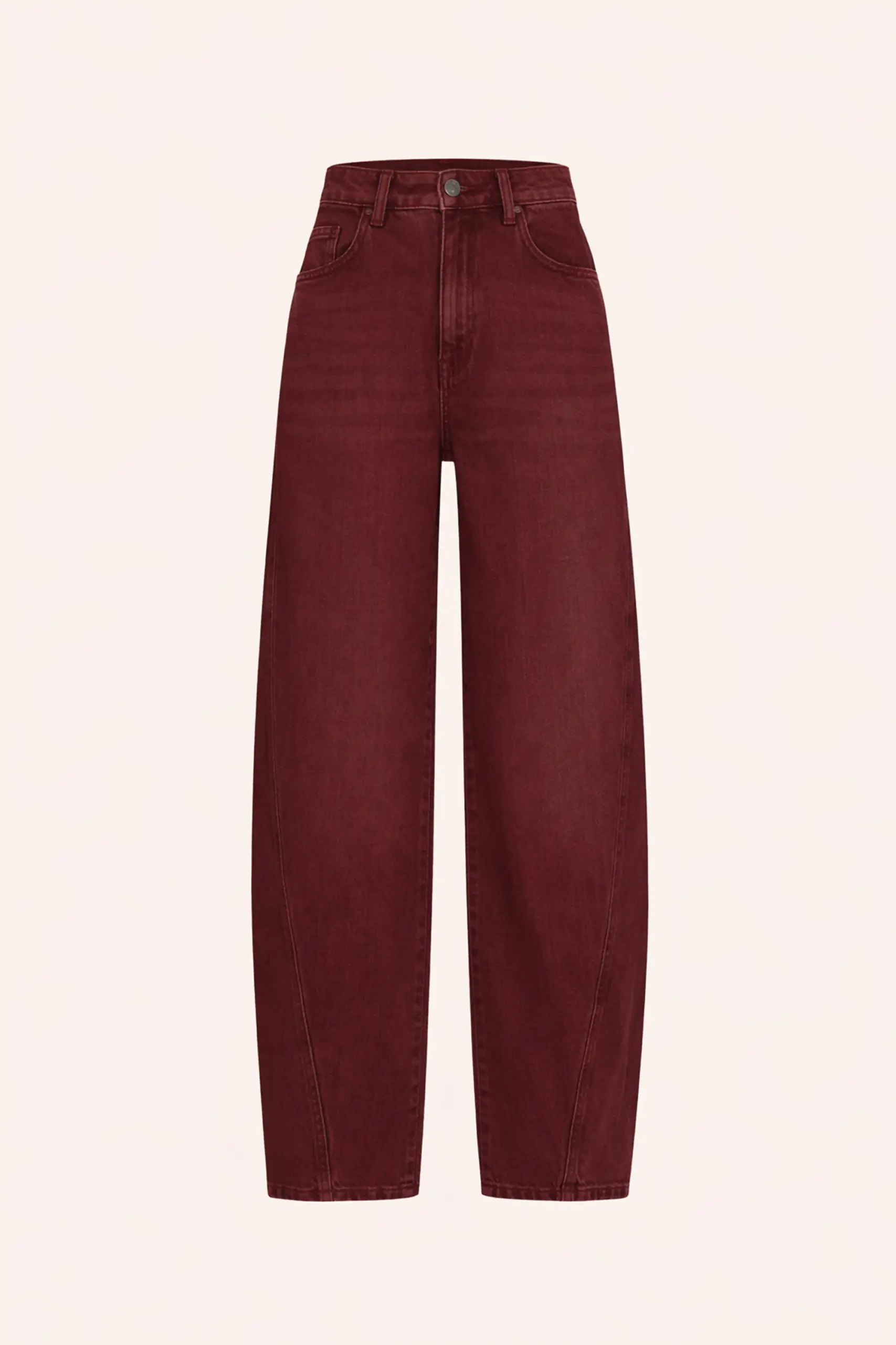 begum wine jeans - wine - Afbeelding 4