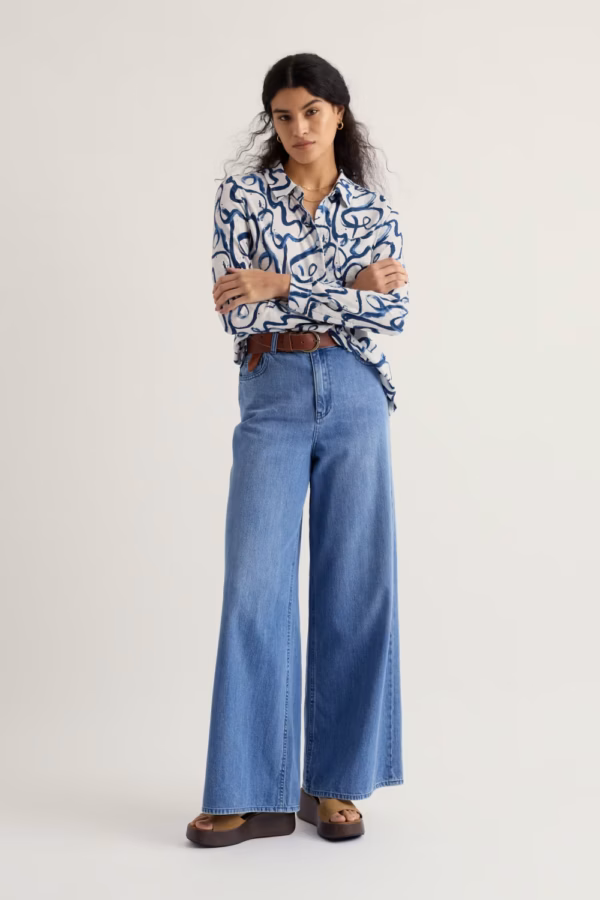 Teasel Head Shirt - print streep
