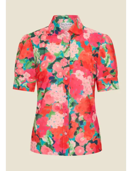 Classic Blouse Artist Garden - Bloemen print multi