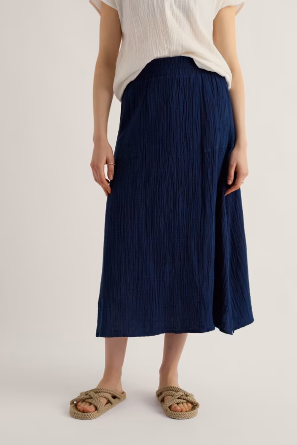 Bee Orchid Skirt - Donkerblauw