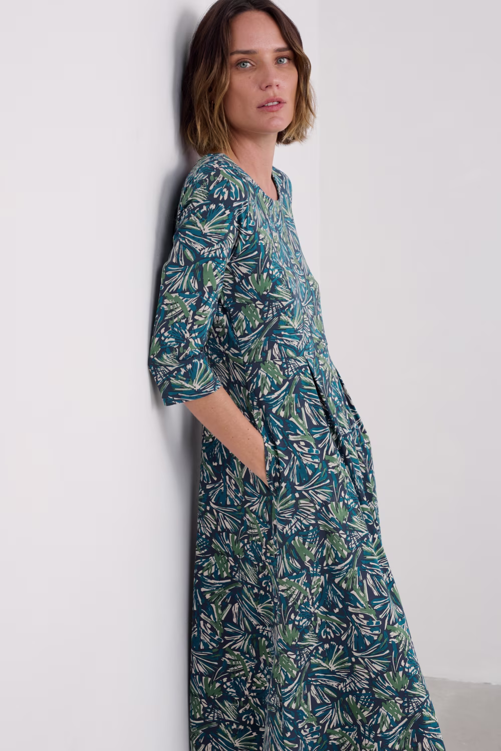 Veronica Dress Regular - Donkerblauw - Afbeelding 3