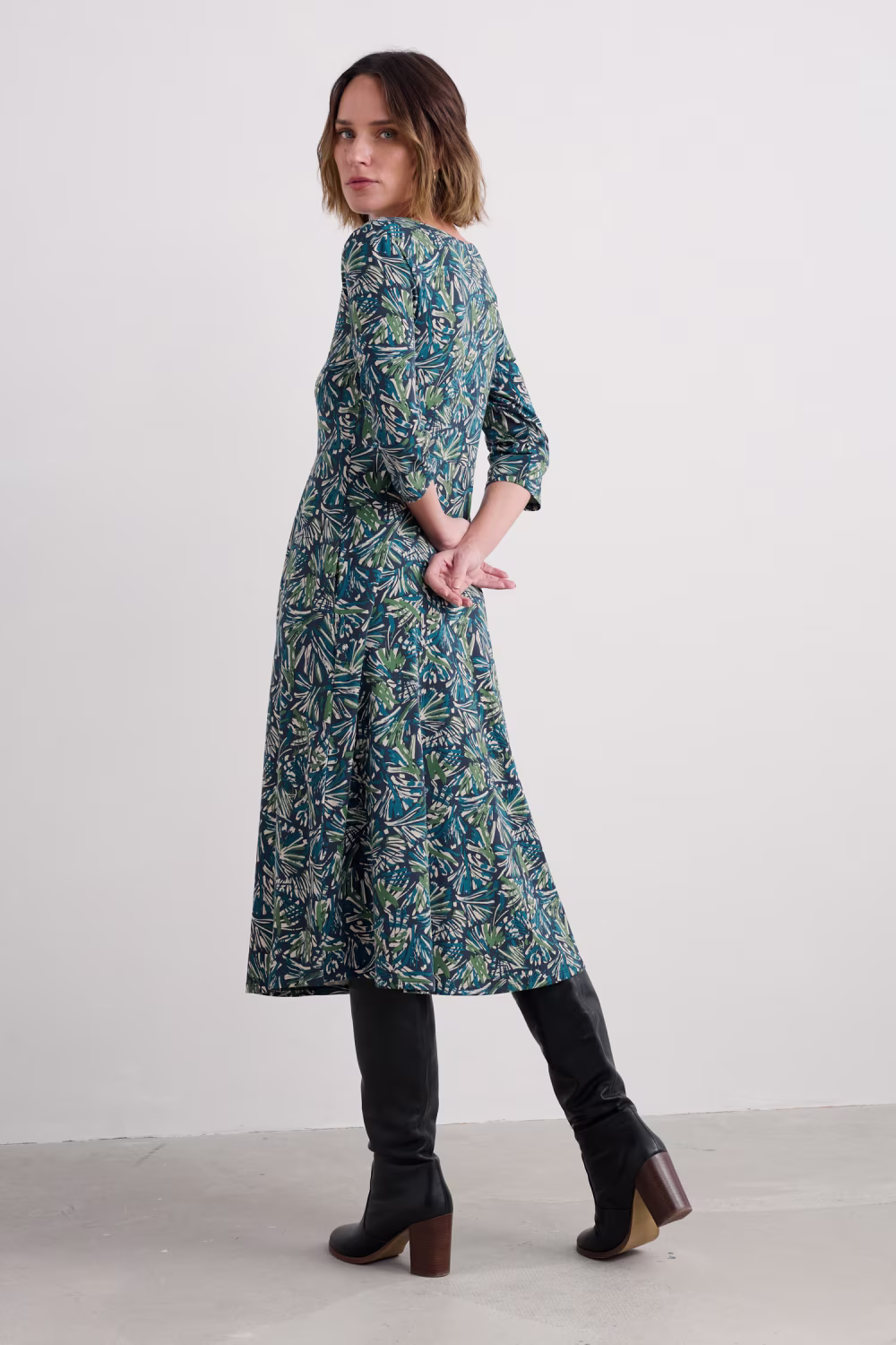 Veronica Dress Regular - Donkerblauw - Afbeelding 5