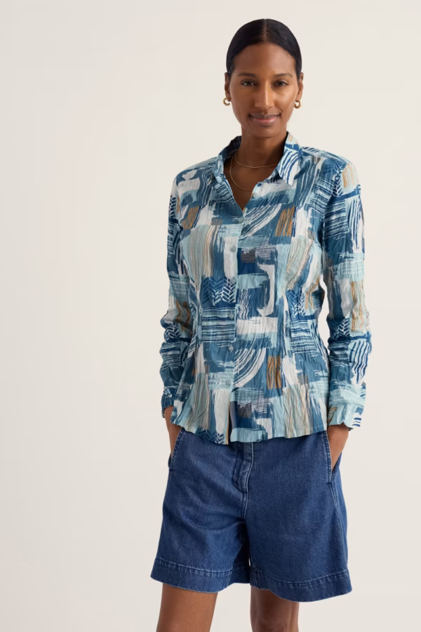 Larissa Shirt - Blauw