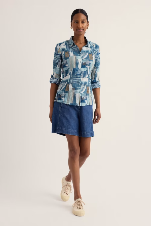 Larissa Shirt - Blauw