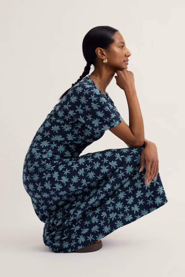 Mirva Dress - Blauw