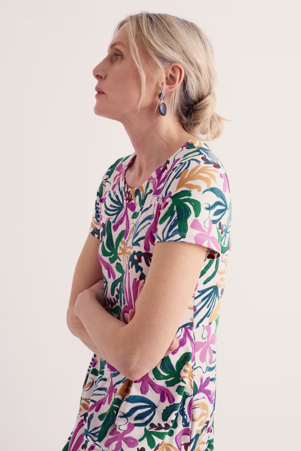 S/S Veronica Dress Regular - Off white - Afbeelding 2