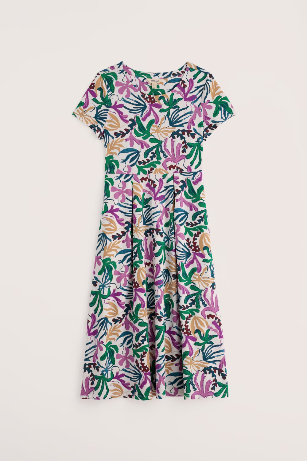 S/S Veronica Dress Regular - Off white - Afbeelding 6