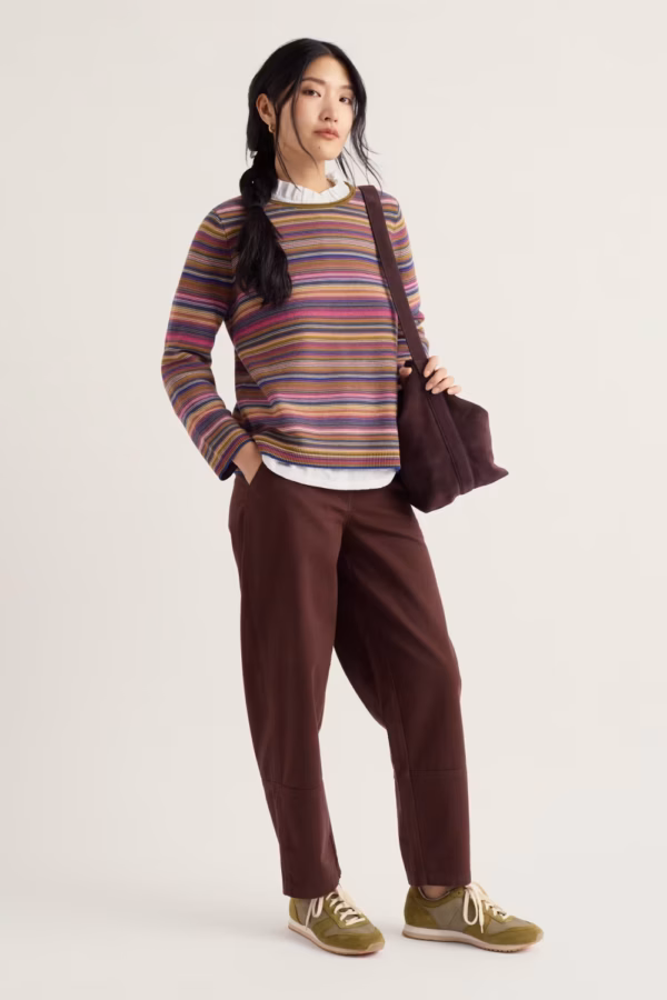 Makers Jumper - Moss Multi