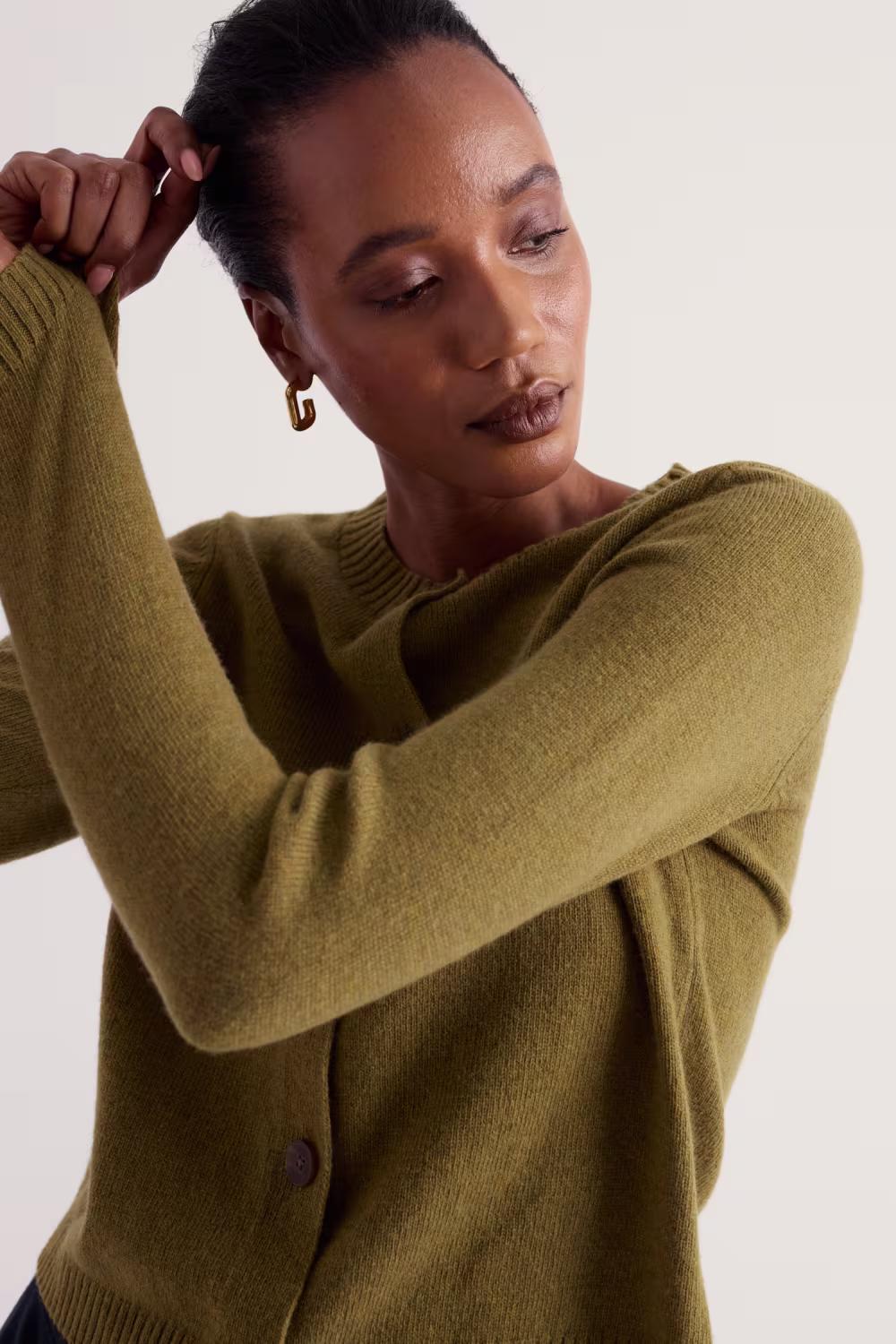 Tern Tide Cardigan - Fern moss - Afbeelding 2