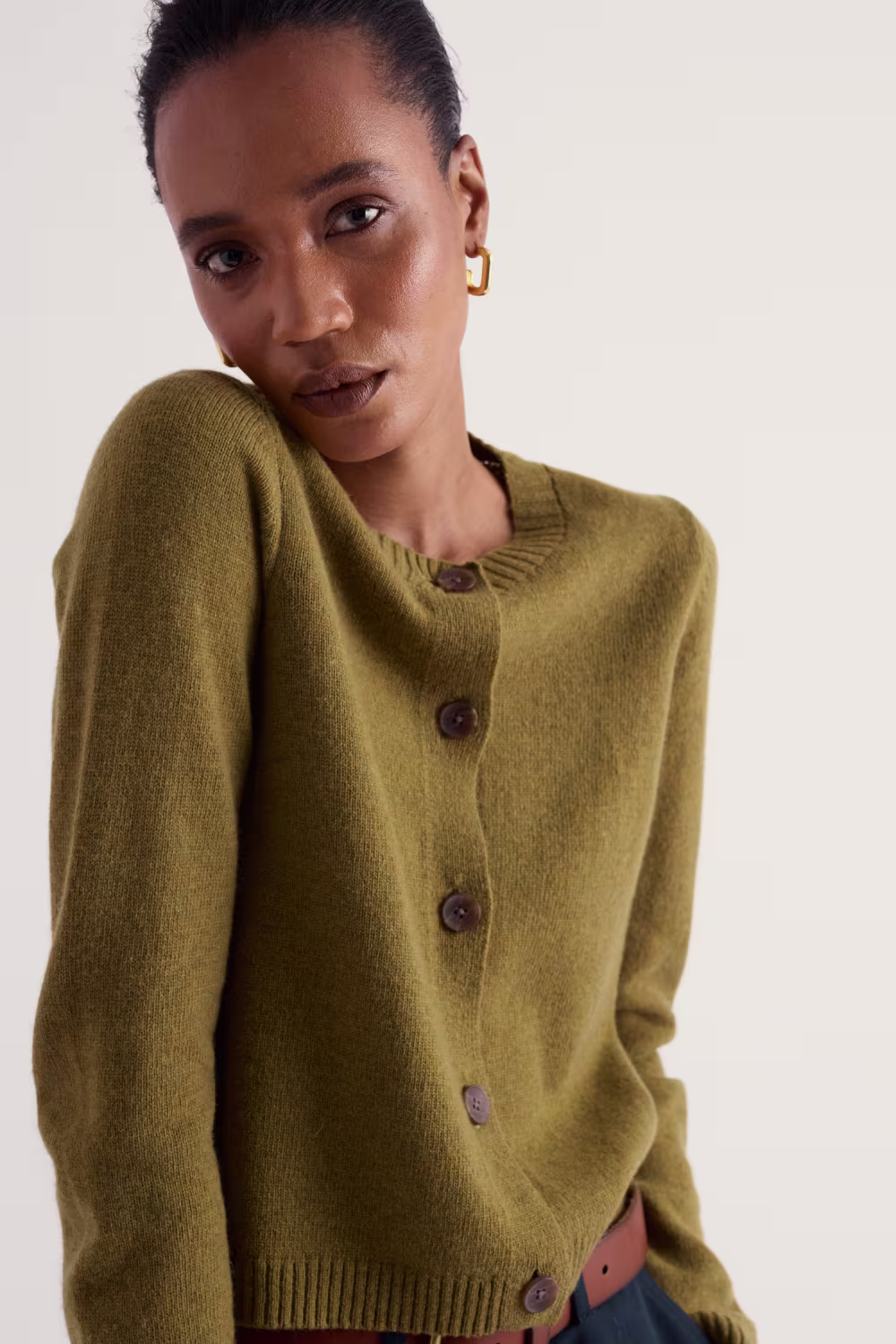 Tern Tide Cardigan - Fern moss - Afbeelding 4