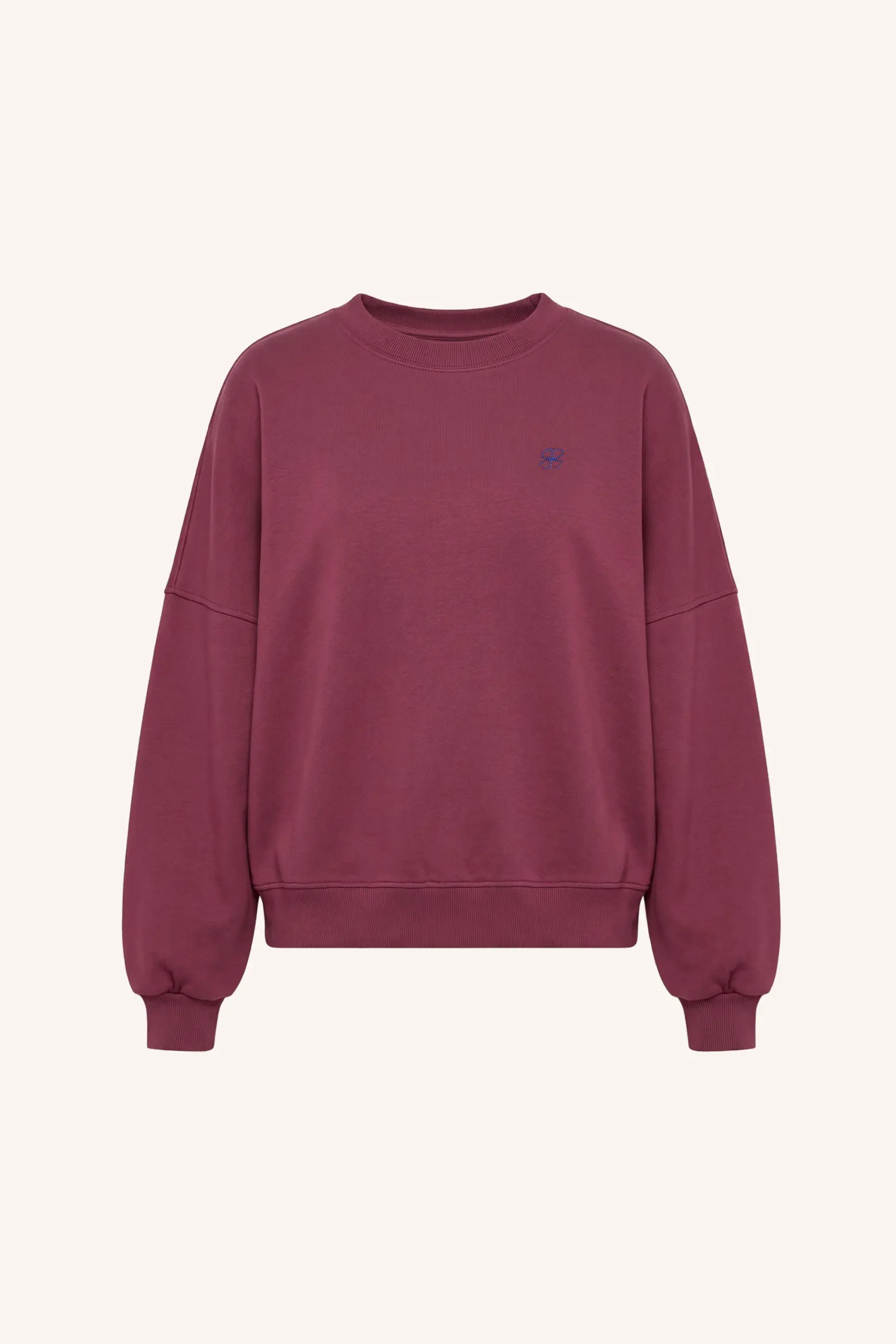 malyn logo sweater - burgundy crush - Afbeelding 5