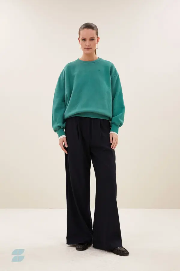 lili lucky sweater - Frosty Green