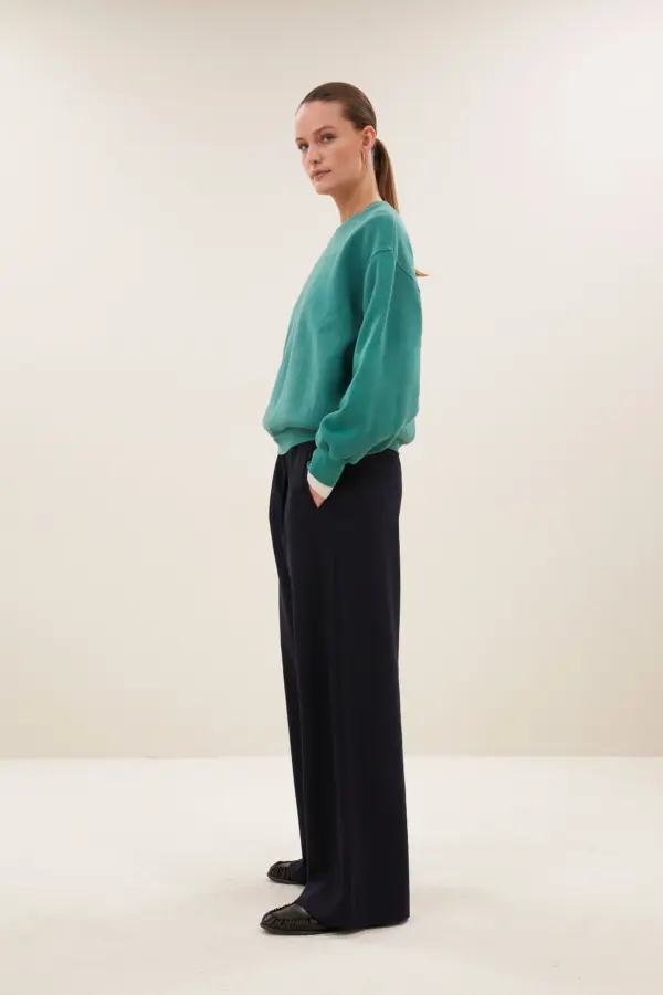 lili lucky sweater - Frosty Green
