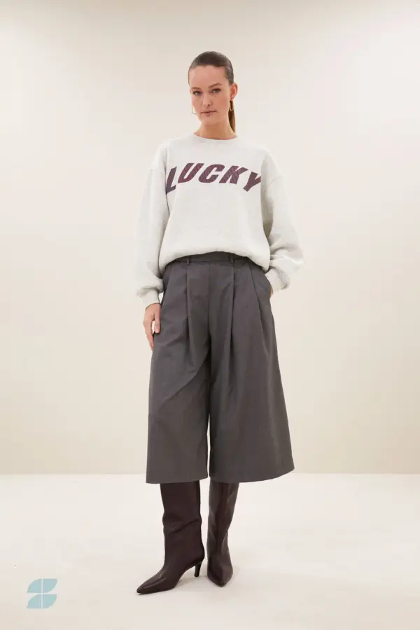 lili speed sweater - light grey melee