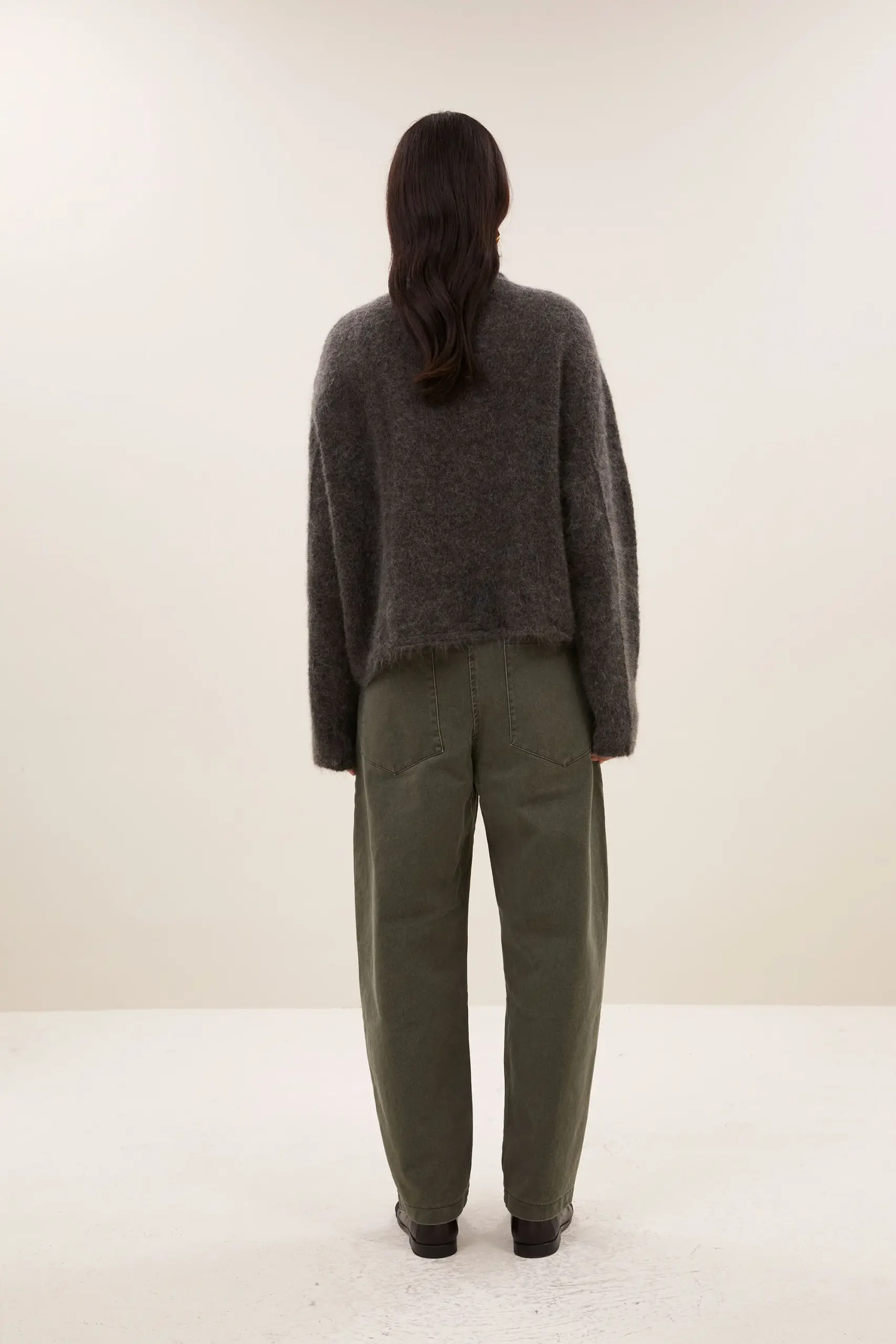 davi pants - Olijf - Afbeelding 3