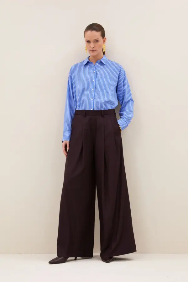 sef pants - Dark wine