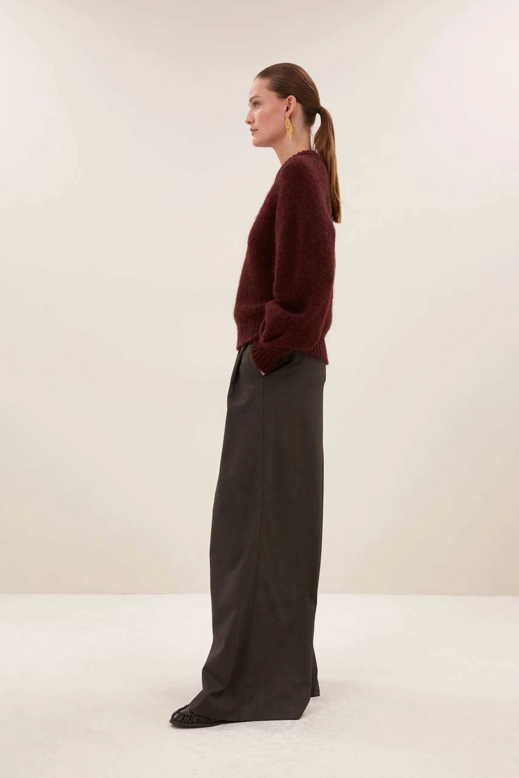 sef pants - dark brown - Afbeelding 2