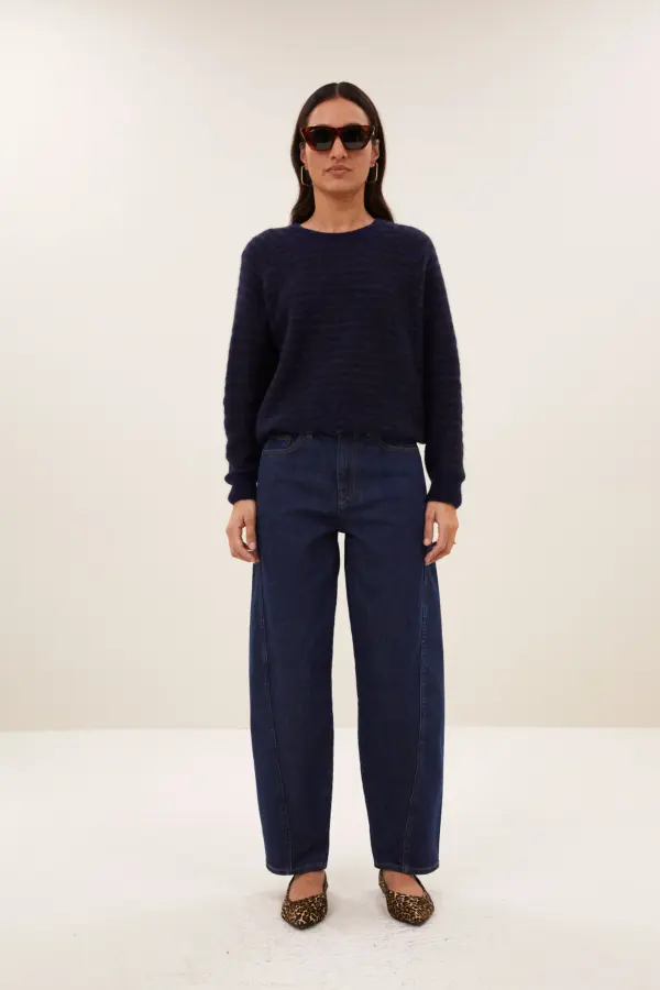 begum dark jeans - dark denim