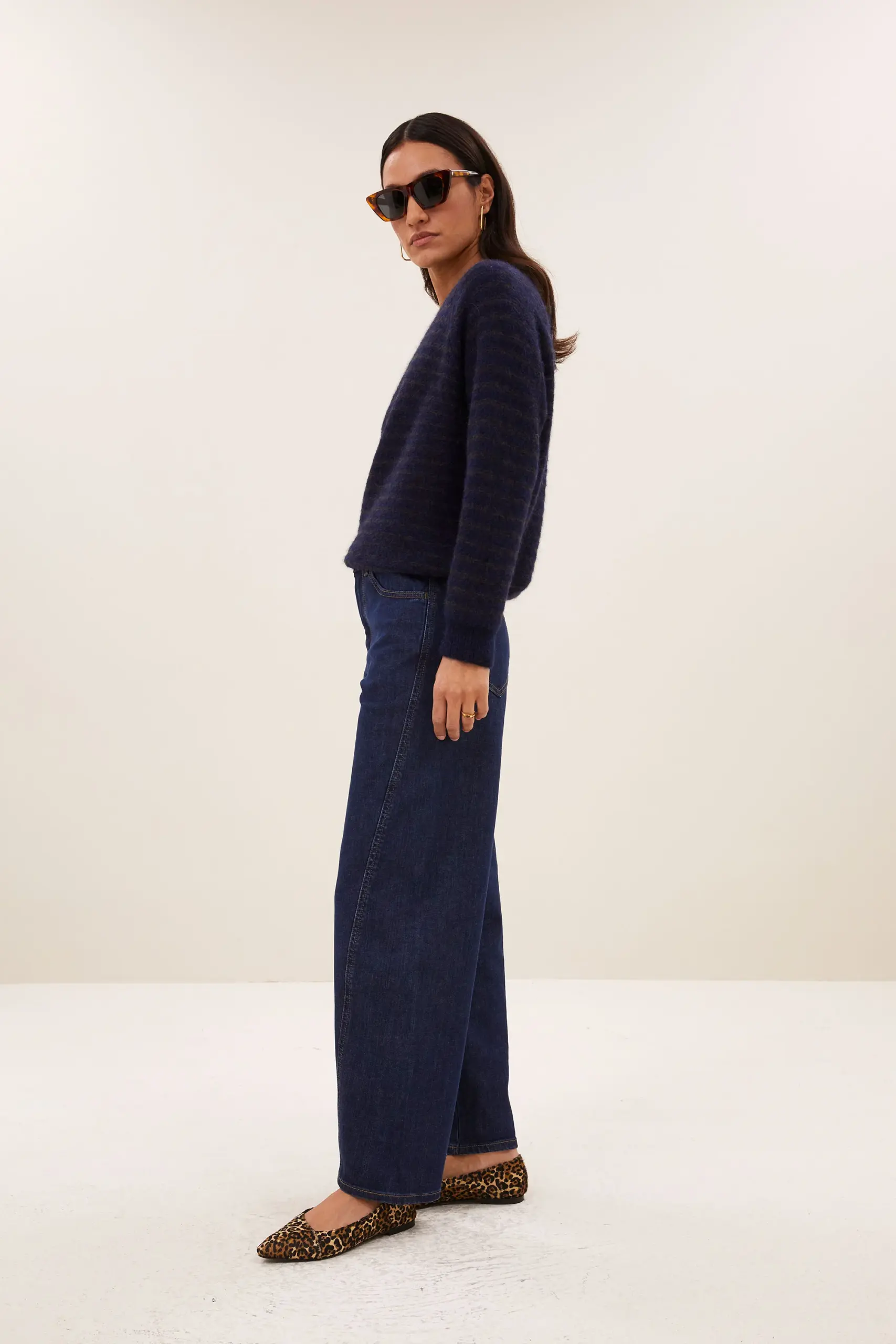 begum dark jeans - dark denim - Afbeelding 2