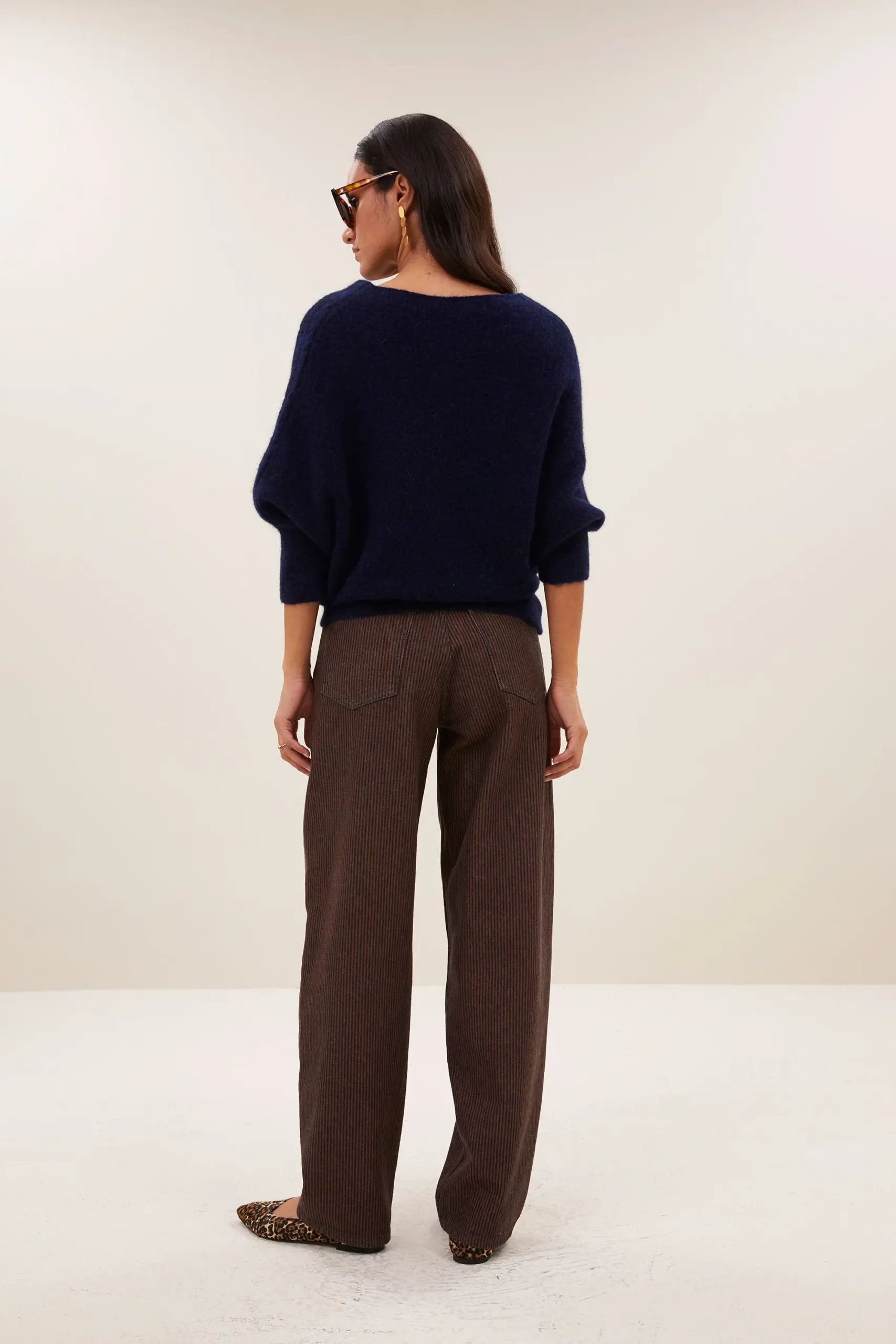 lew stripe jeans - copper stripe - Afbeelding 3