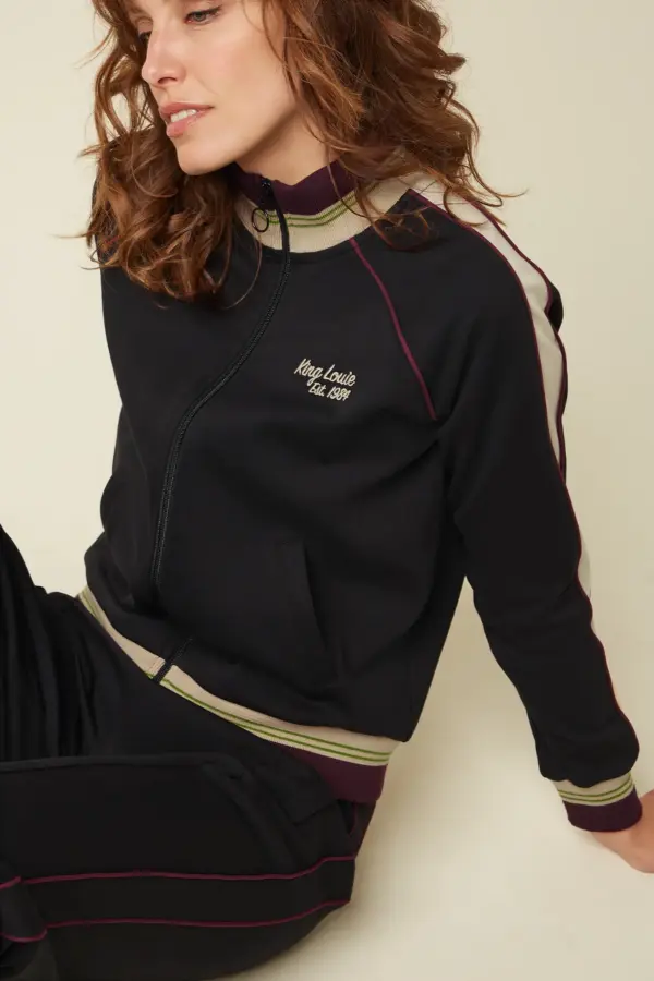 Lila Coljack Daytona Sweat - Zwart