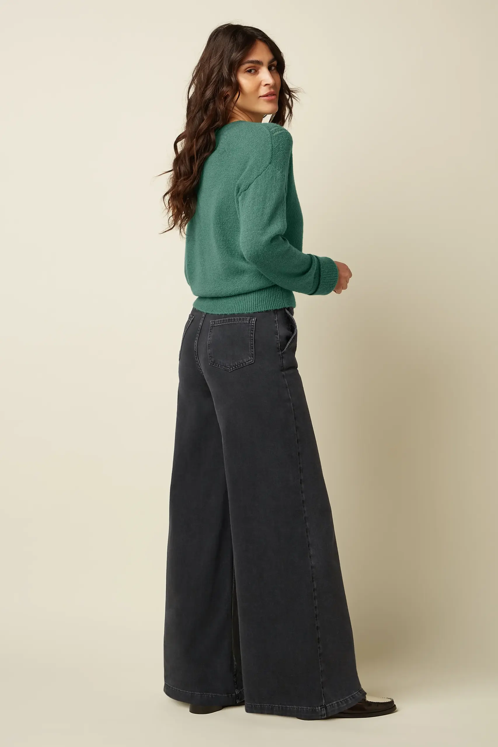 Mauve Top Farfalle - Fir Green - Afbeelding 3