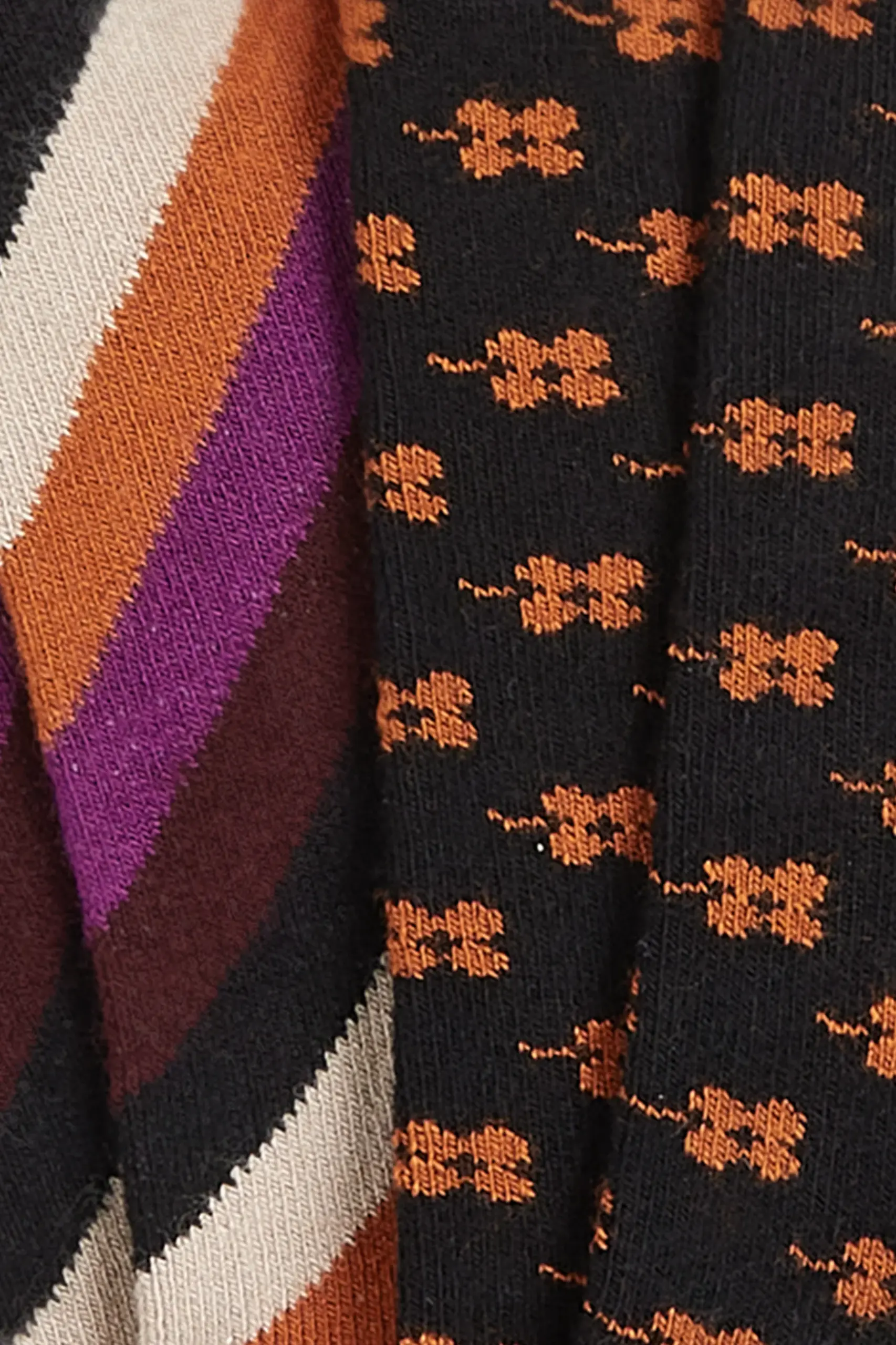 Socks 2-Pack Cliff - Spicy Brown - Afbeelding 2